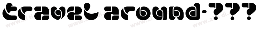 travel around字体转换